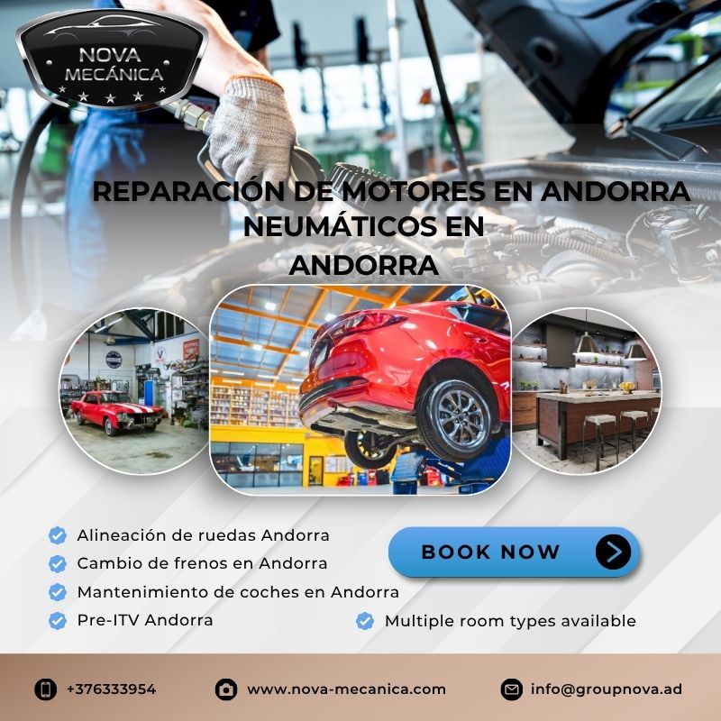 Reparación de coches en Andorra para Todas las Marcas | Nova Mecánica